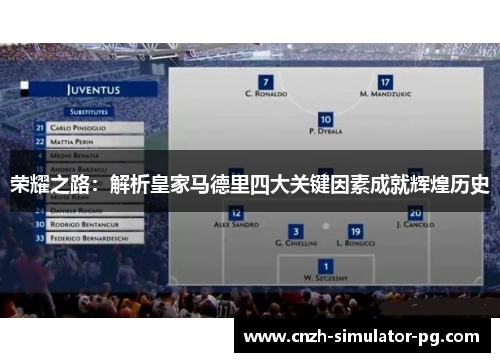 荣耀之路：解析皇家马德里四大关键因素成就辉煌历史